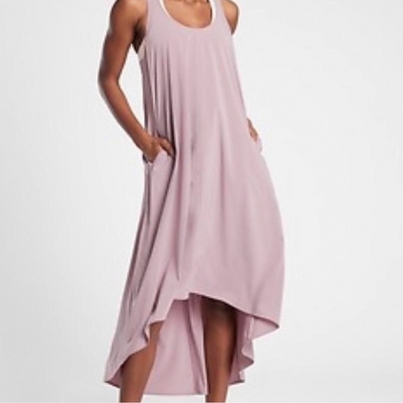 Athleta Dresses & Skirts - Athleta Presidio Traveler Dress In Flora Mauve